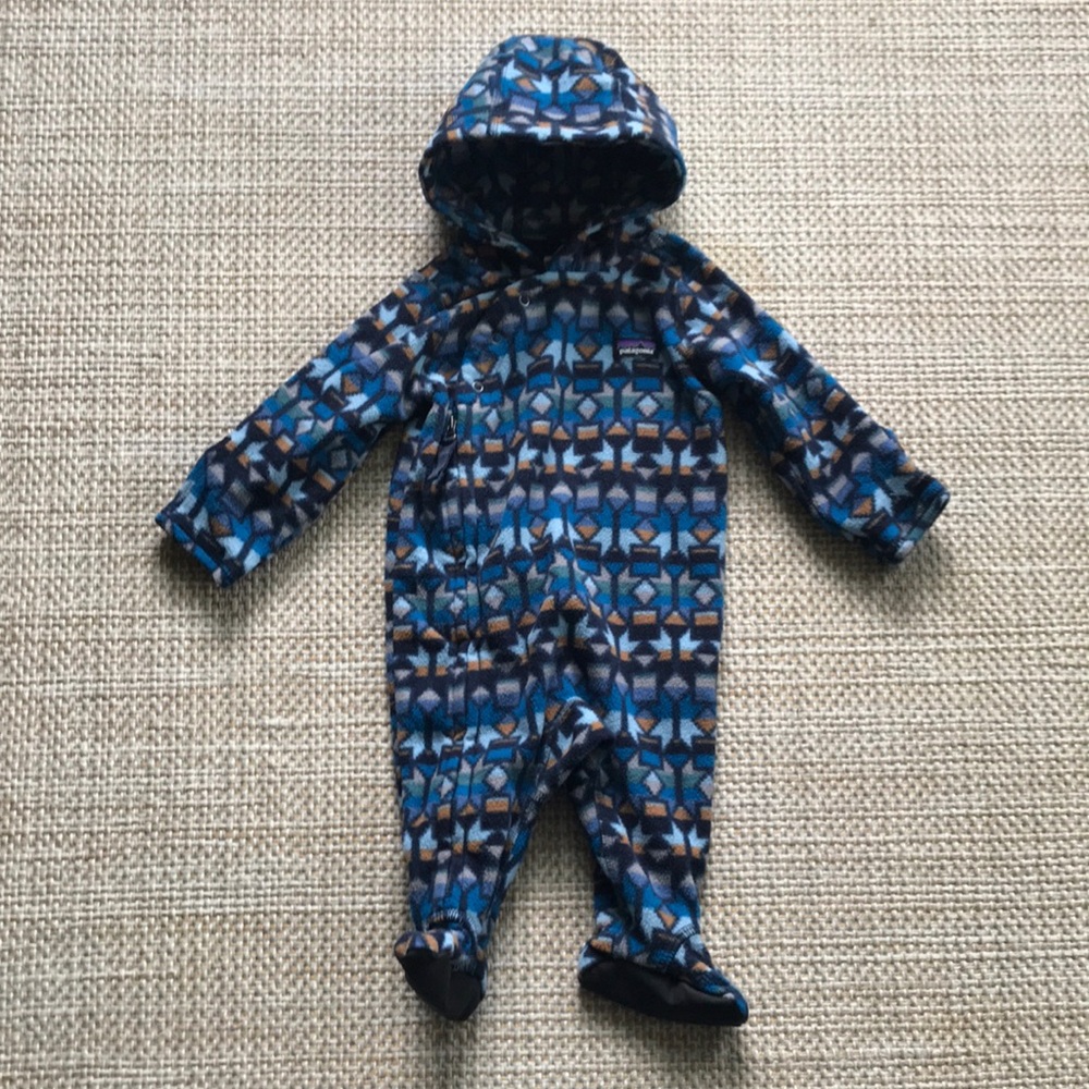 Patagonia Micro Fleece Bunting (size 0-3m)